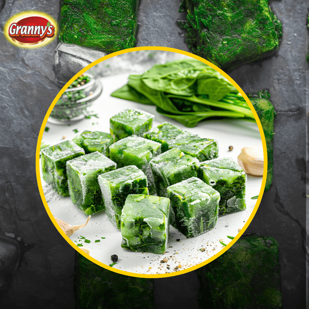 spinach cubes